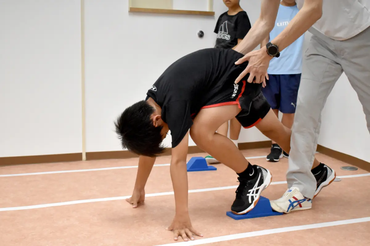 スタートの練習